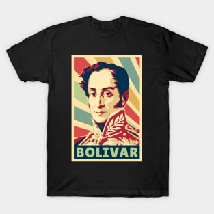 Simon Bolivar Vintage Colors T-Shirt